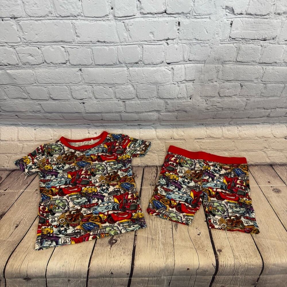 Showstoppers Cars Pattern Bamboo Short Set